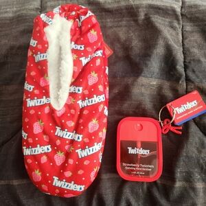 Slippers and Sanitizer Set